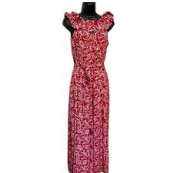 LOFT Dresses & Skirts - Loft Elegant Floral Maxi Dress, Size Medium
